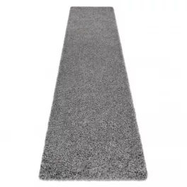   TOP! Kab. Szőnyeg, futószőnyeg SOFFI shaggy 2cm szürke -80x150 cm