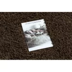 TOP! Kab. Szőnyeg, futószőnyeg SOFFI shaggy 2cm barna -70x300 cm