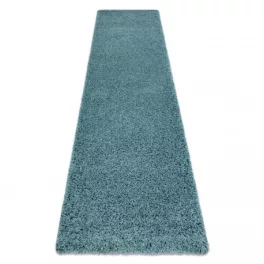   TOP! Kab. Szőnyeg, futószőnyeg SOFFI shaggy 2cm kék -70x250 cm