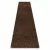 TOP! Kab. Szőnyeg, futószőnyeg SOFFI shaggy 2cm barna -70x200 cm