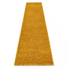   TOP! Kab. Szőnyeg, futószőnyeg SOFFI shaggy 2cm arany -70x200 cm