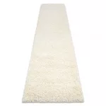 TOP! Kab. Szőnyeg, futószőnyeg SOFFI shaggy 2cm krém -60x250 cm