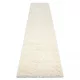 TOP! Kab. Szőnyeg, futószőnyeg SOFFI shaggy 2cm krém -60x200 cm
