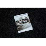 TOP! Kab. Szőnyeg, futószőnyeg SOFFI shaggy 2cm fekete -60x200 cm