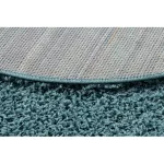 TOP! Kab. Szőnyeg SOFFI kör shaggy 2cm kék kör 120 cm