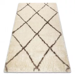   TOP! Kab. Szőnyeg FLUFFY 2373 shaggy - krém / bézs 80x150 cm