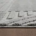 TOP! Ay. ART 1121 120 x 170 cm ezüst Shaggy szőnyeg