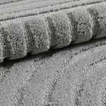 TOP! Ay. ART 1121 120 x 170 cm ezüst Shaggy szőnyeg