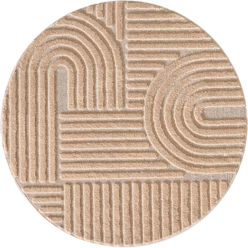 TOP! Ay. ART 1121 80 x 80 cm rose shaggy szőnyeg - kör