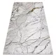 TOP! Kab. Modern GLOSS szőnyeg 529A 53 Márvány , kő, elegáns, glamour elefántcsont / bézs 200x290 cm