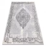 TOP! Kab. CORE szőnyeg W7161 Rozetta Vintage - Structural, két szintű, szürke 200x290 cm