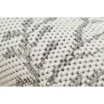 TOP! Kab. Fonott sizal flat szőnyeg 48774/367 Levelek Madarak krém szürke 160x230 cm