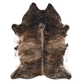   TOP! Kab. Szőnyeg mesterséges bőr G4740-1 barna bőr 180x220 cm