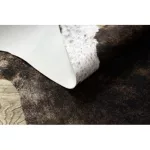 TOP! Kab. Szőnyeg mesterséges bőr G4740-1 barna bőr 180x220 cm