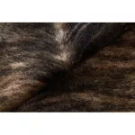 TOP! Kab. Szőnyeg mesterséges bőr G4740-1 barna bőr 180x220 cm