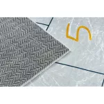 TOP! Kab. BAMBINO 43092 mosható szőnyeg Állatok, komló gyerekeknek csúszásgátló - rózsaszín / sárga 160x220 cm