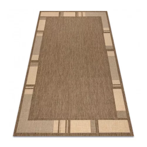 TOP! Kab. Fonott sizal floorlux szőnyeg 20195 coffee / mais 240x330 cm