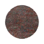 TOP! Ay. ENJOY 4500 80 x 80 cm terrakotta shaggy szőnyeg - kör