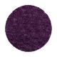 TOP! Ay. FLUFFY 3500 LILA 80 x 80 -kör szőnyeg
