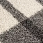 TOP! Ay. GALA 2505 200 x 200 cm világosszürke shaggy szőnyeg - kör