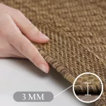 TOP! Ay. GIZA 1410 60 x 100 cm barna Modern szőnyeg