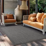 TOP! Ay. GIZA 1410 80 x 150 cm fekete Modern szőnyeg