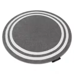 TOP! Kab. HAMPTON szőnyeg kör szürke kör 160 cm