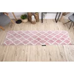 TOP! Kab. Szőnyeg, futószőnyeg BERBER TROIK rózsaszín -70x300 cm