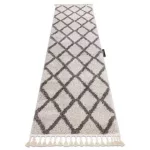 TOP! Kab. Szőnyeg, futószőnyeg BERBER TROIK krém -80x300 cm