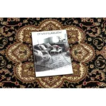 TOP! Kab. Royal szőnyeg ovális adr 521 fekete  100x180 cm