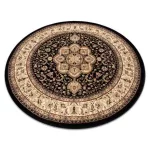 TOP! Kab. Royal szőnyeg kör adr 521 fekete  kör 120 cm