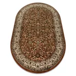 TOP! Kab. Royal szőnyeg ovális adr 1745 barna 150x250 cm