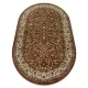 TOP! Kab. Royal szőnyeg ovális adr 1745 barna 150x250 cm