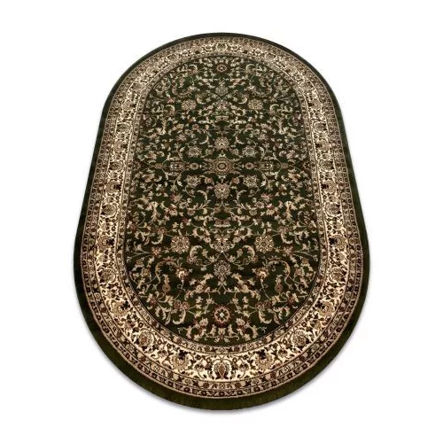 TOP! Kab. Royal szőnyeg ovális adr 1745 zöld 150x250 cm