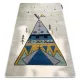 TOP! Kab. PETIT szőnyeg TIPI szürke 140x190 cm