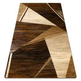   TOP! Kab. Royal szőnyeg HE397 Geometriai - barna / bézs 150x230 cm