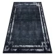 TOP! Kab. ANDRE 1486 mosható szőnyeg vintage csúszásgátló - fekete / fehér 120x170 cm