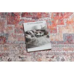 TOP! Kab. ANDRE 1684 mosható szőnyeg vintage csúszásgátló - piros 80x150 cm