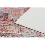 TOP! Kab. ANDRE 1684 mosható szőnyeg vintage csúszásgátló - piros 80x150 cm