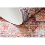 TOP! Kab. ANDRE 1684 mosható szőnyeg vintage csúszásgátló - piros 80x150 cm