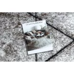 TOP! Kab. Modern COZY szőnyeg 8872 Kör Wall, Geometriai, háromszögek - barna kör 160 cm