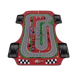 TOP! Ay. PLAY 2907 RED 120 X 170