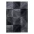 TOP! Ay. PLUS 8003 140 x 200 cm fekete Modern szőnyeg