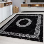 TOP! Ay. PLUS 8009 80 x 150 cm fekete Modern szőnyeg