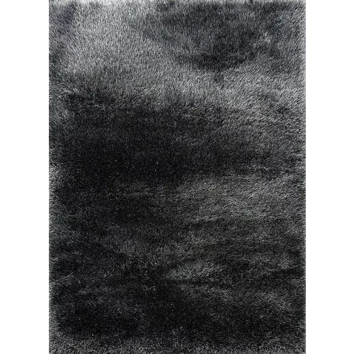 TOP! Ber. SEVEN SOFT 7901 fekete szürke 200 x 290 cm szőnyeg