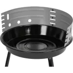 TOP! Strend Pro Fabio faszenes grill - fekete - 38 x 38 x 55 cm