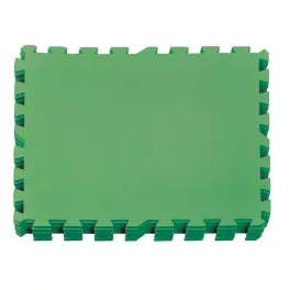 TOP! EVA medence szőnyeg, 500 x 500 x 4 mm, zöld, 9 db