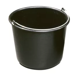   TOP! Vödör ReCycled®, 5 literes, építőipari, műanyag, fekete