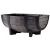 TOP! Műanyag virágláda, Strend Pro Garden Woodeff, barna, 41 x 29 cm, magasság: 19 cm, hordó formájú, 11 l, fahatású