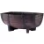 TOP! Műanyag virágláda, Strend Pro Garden Woodeff, sötétbarna, 41 x 29 cm, magasság: 19 cm, hordó formájú, 11 l, fahatású